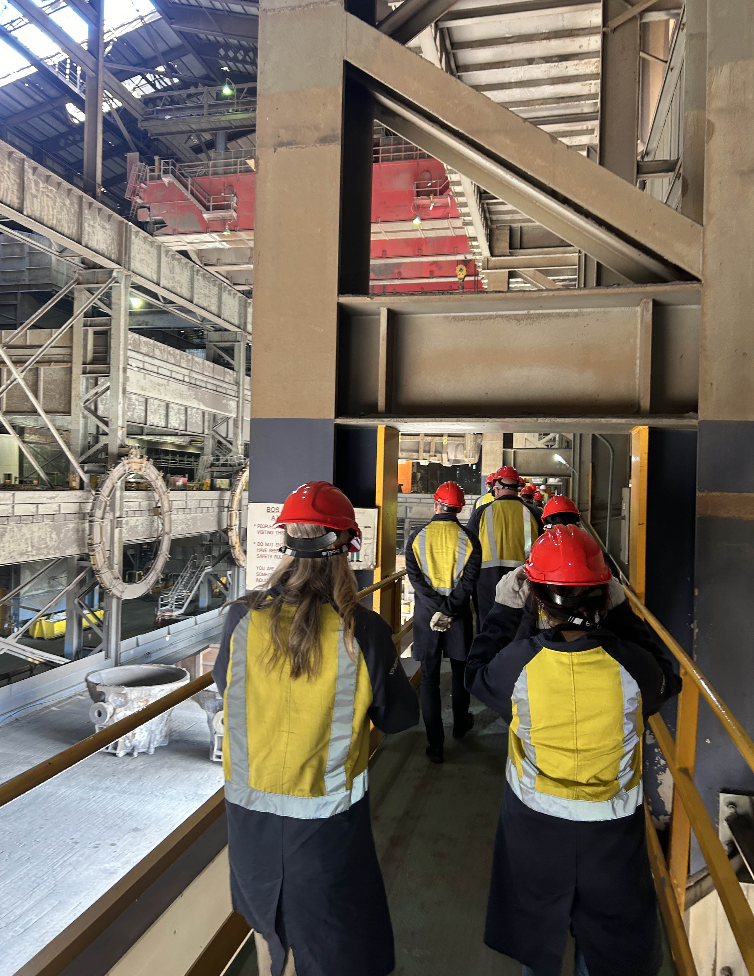 Understanding how steel is made at BlueScope's Port Kembla Steelworks.