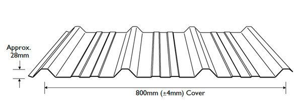 Steel Roofing Stramit SteelSelect