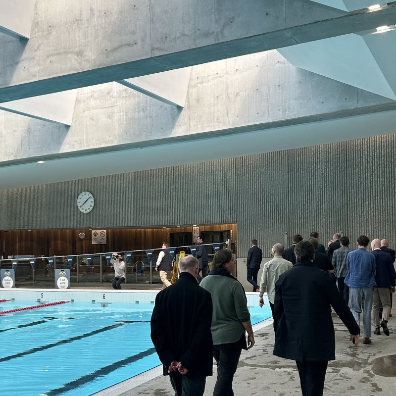 Parramatta Aquatic centre inside