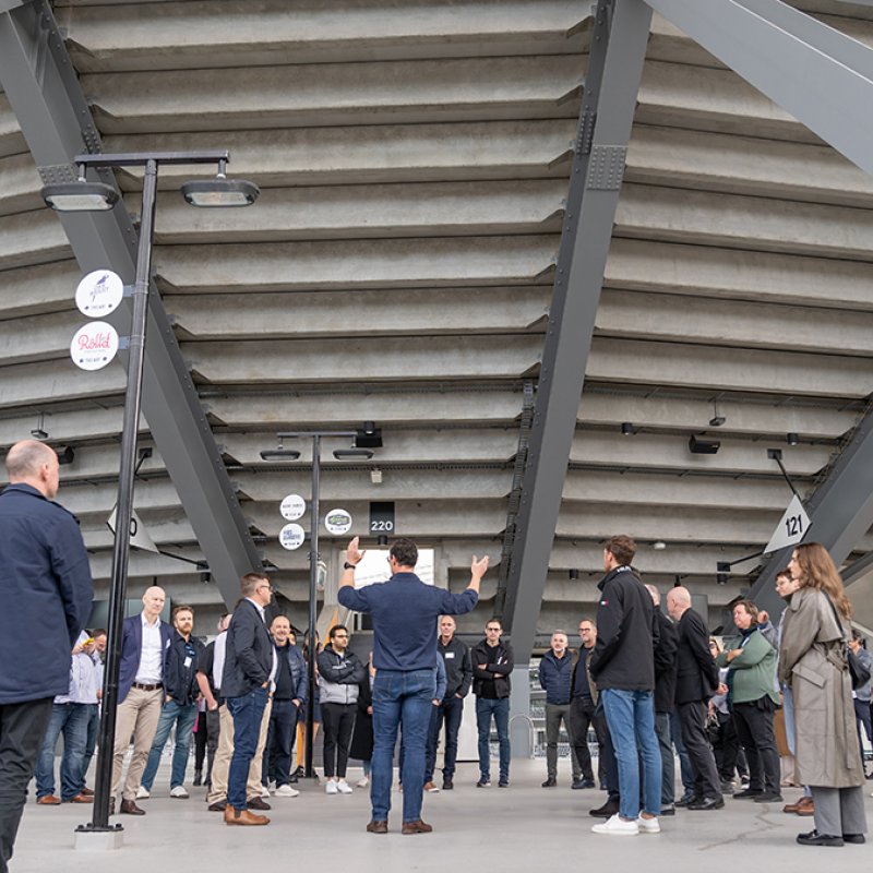 Commbank Stadium concourse