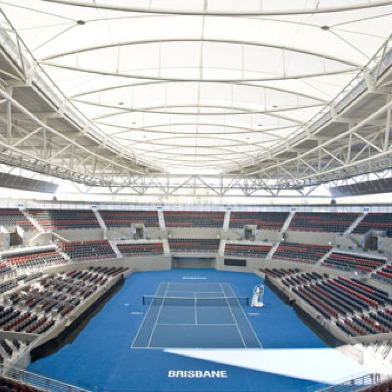 Hi-tech roofing system tops off world class tennis centre  - Stramit Building Products Media Release